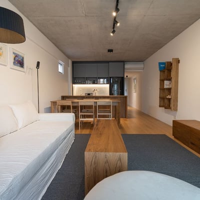 Rent of a modern and quiet 2-room apartment, Buenos Aires, Recoleta, Argentina